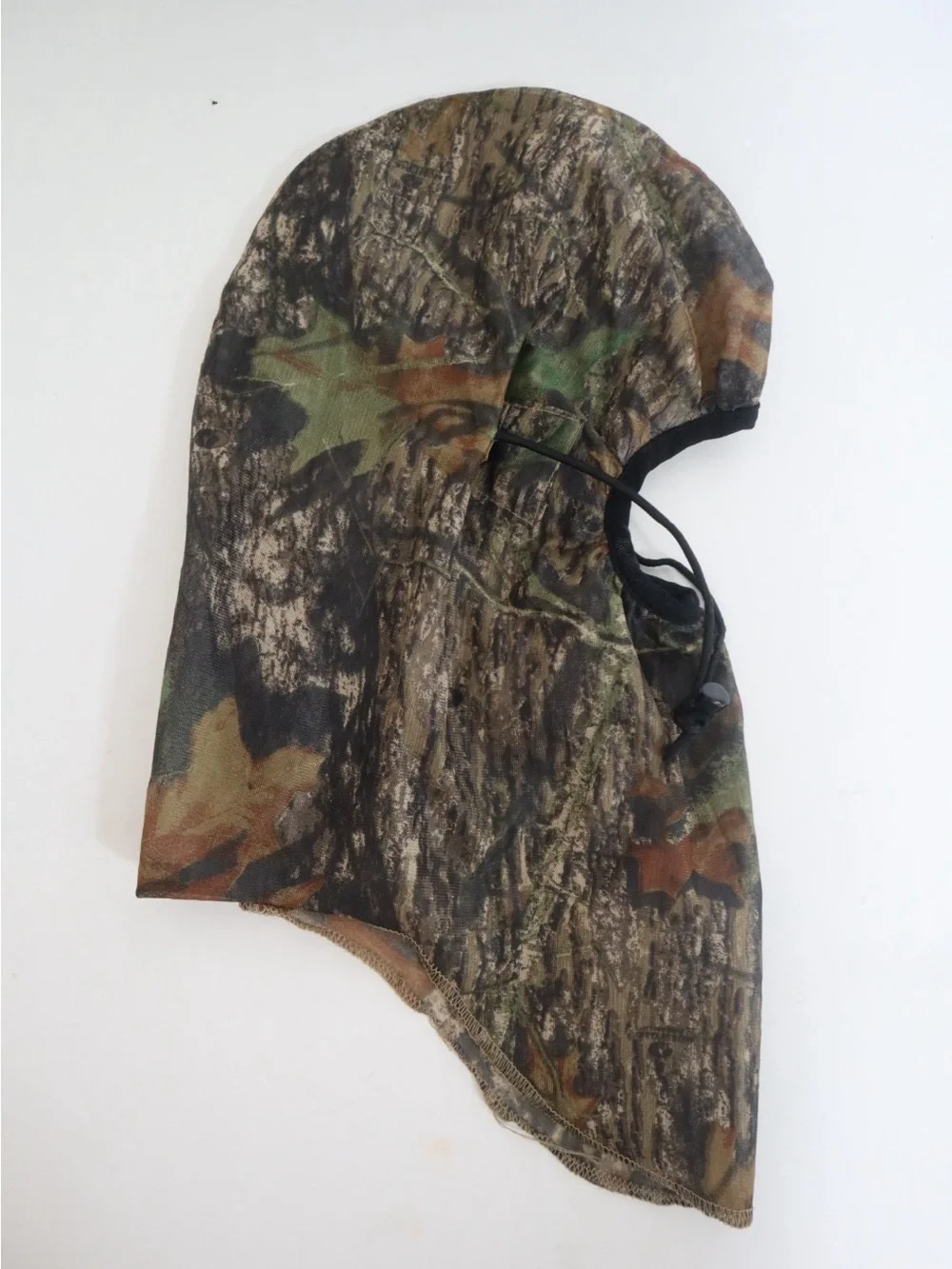 Camo Hunting Balaclava Hood - Brown Green Realtree-Style